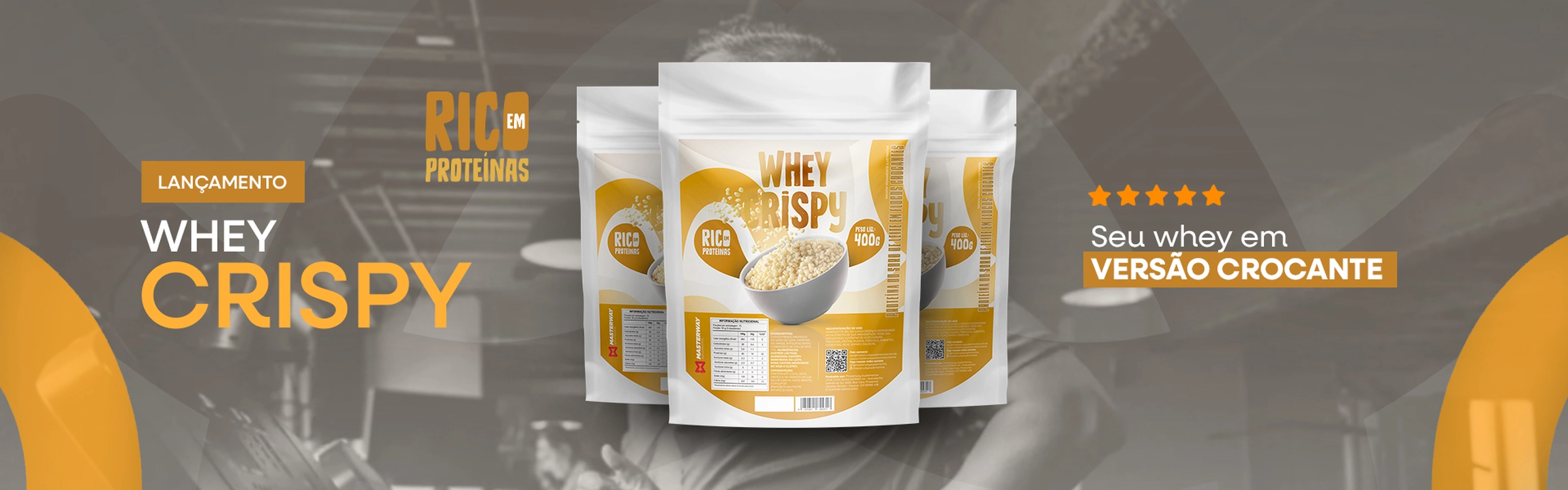 Banner WHEY CRISPY