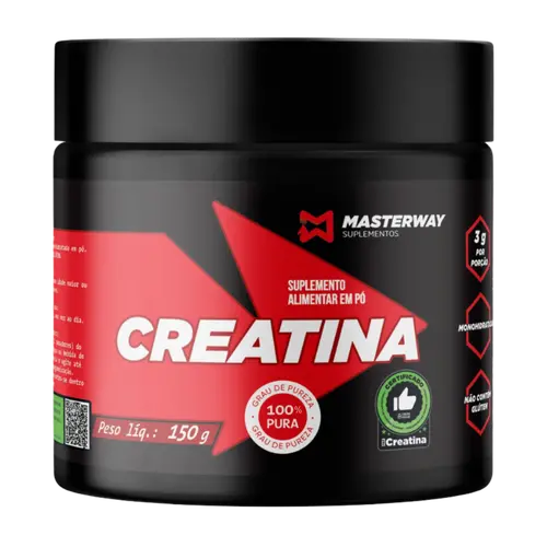 Creatina Monohidratada 150g - Masterway Suplementos